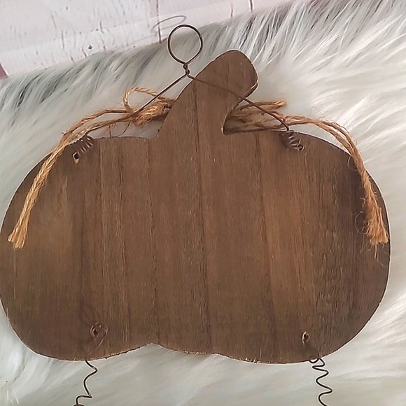 Thanksgiving Fall Autumn Harvest Bundle Wood Wall Decor Resin Fox Tabletop Decor - Picture 12 of 12